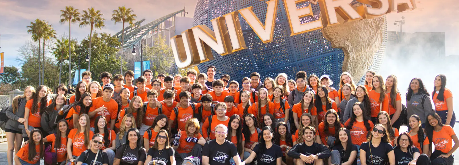 Turma Imersão System na Universal Studios · Orlando
